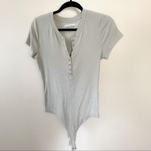 Abercrombie & Fitch ribbed body suit